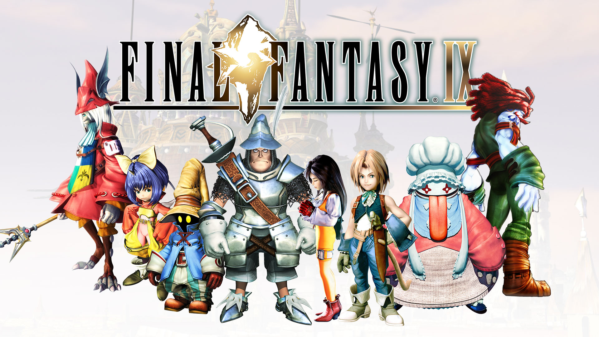 Final Fantasy IX Logo and Artwork